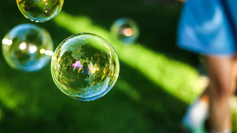 The most interesting stock photo of soap bubbles for your phone background 