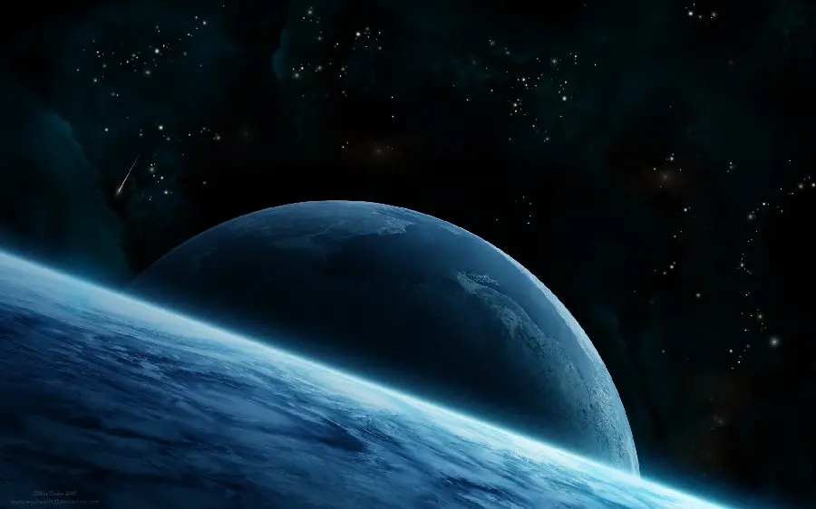  Download eye-catching galaxy background for home system