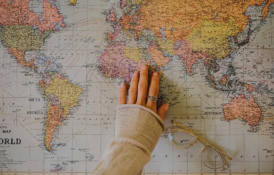 High-quality photo of tourism and travel advertising