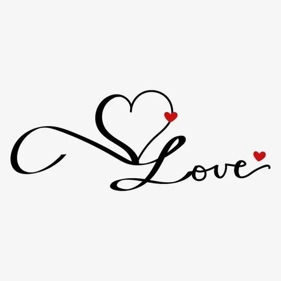 The latest romantic wallpaper with a stylish design of endless love in full HD quality