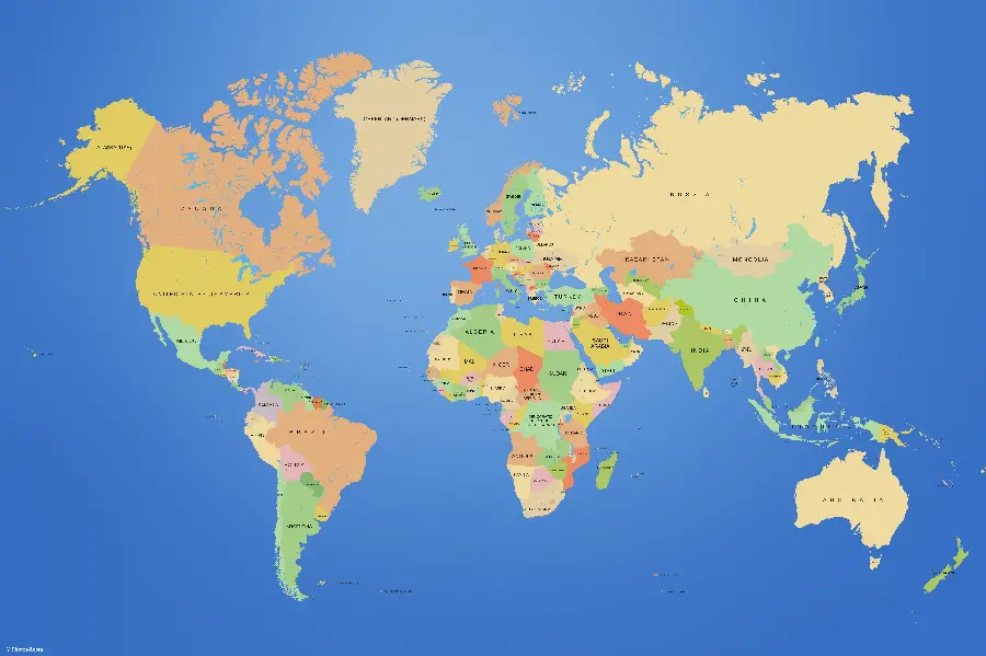 Download the latest atlas of the Earth in Full HD quality 