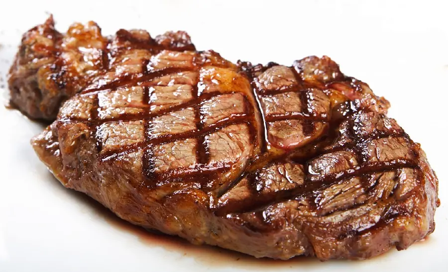 Photo of a delicious piece of cooked steak