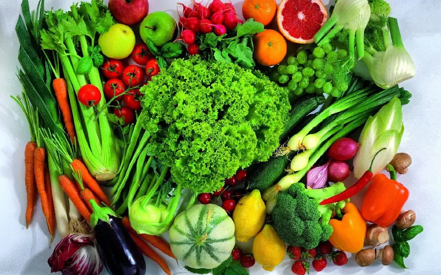Admirable health-oriented food background for the computer 