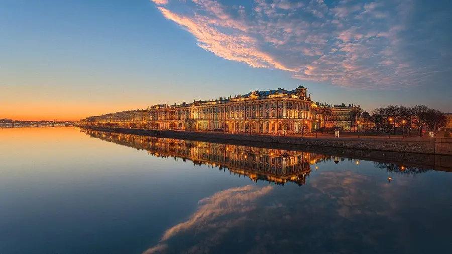 High quality photo of St. Petersburg by the sea 