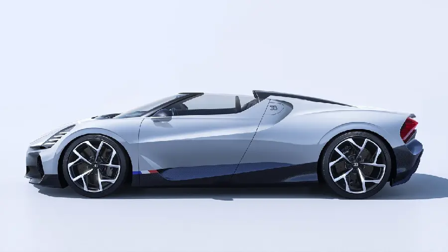 White Bugatti Mistral Wallpaper for Computer