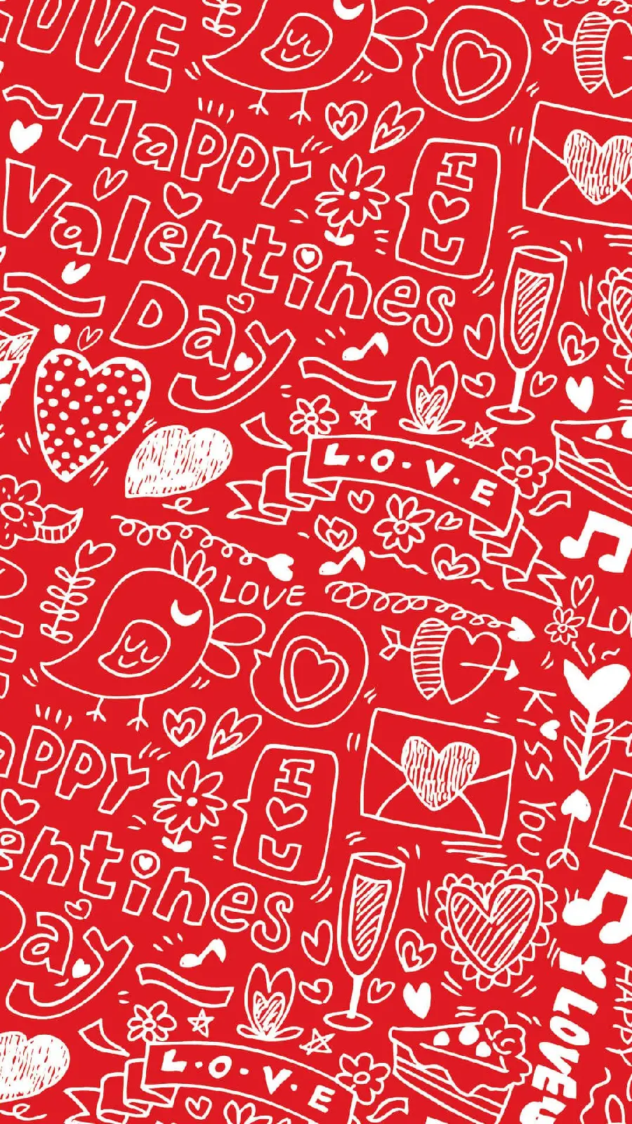 The most popular cute red girly background with popular minimal designs