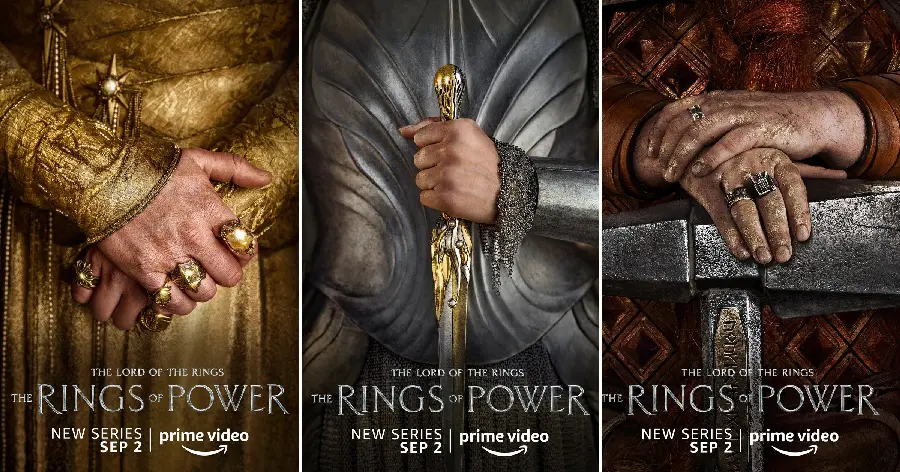 Free download of three popular posters from the Rings of Power series 