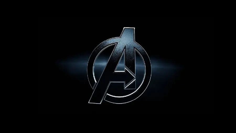 The latest profile picture of the English letter A with a dark theme for the background 