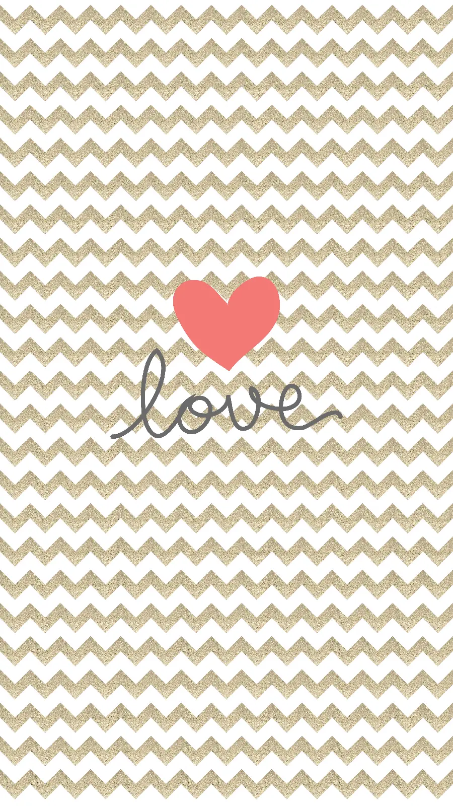 The latest LOVE girly wallpaper with cute red heart design