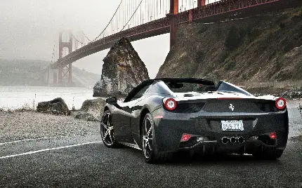 Black Ferrari Car Wallpapers And Background Images Collection