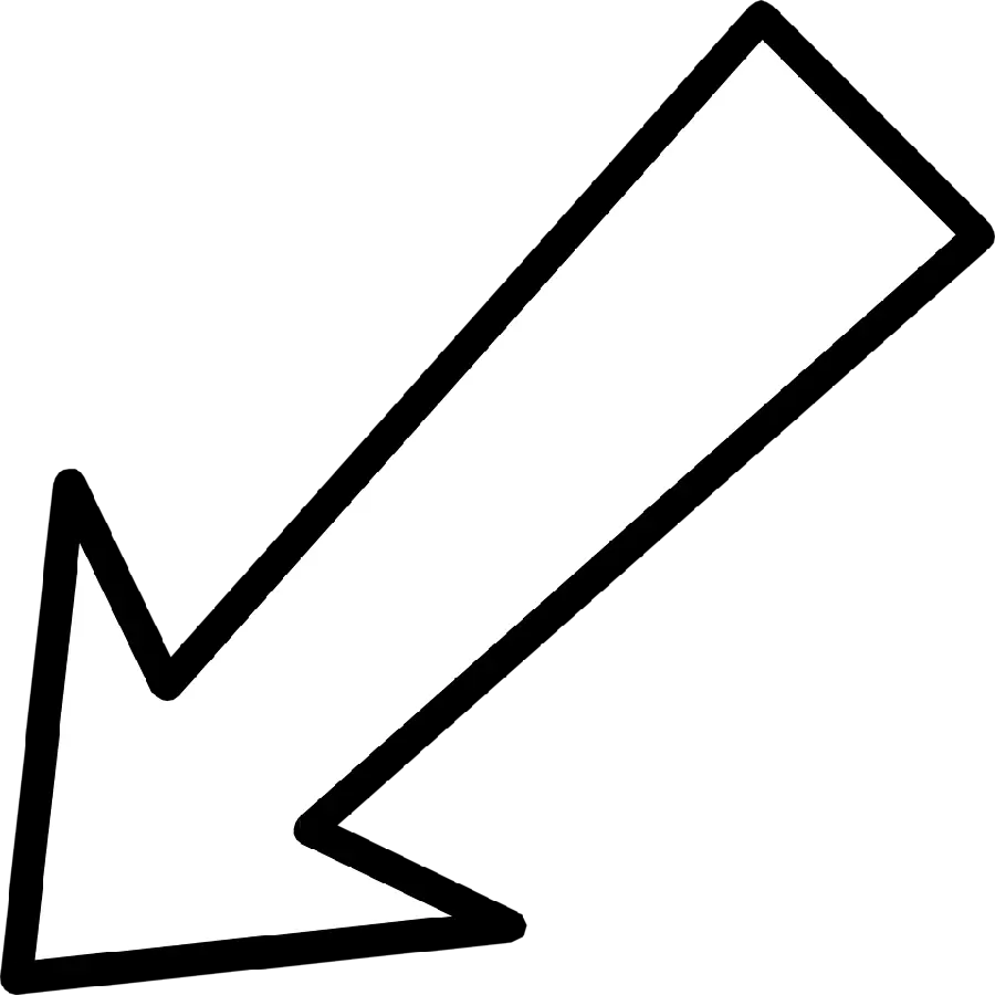 Simple and teleported PNG arrow and arrow photo