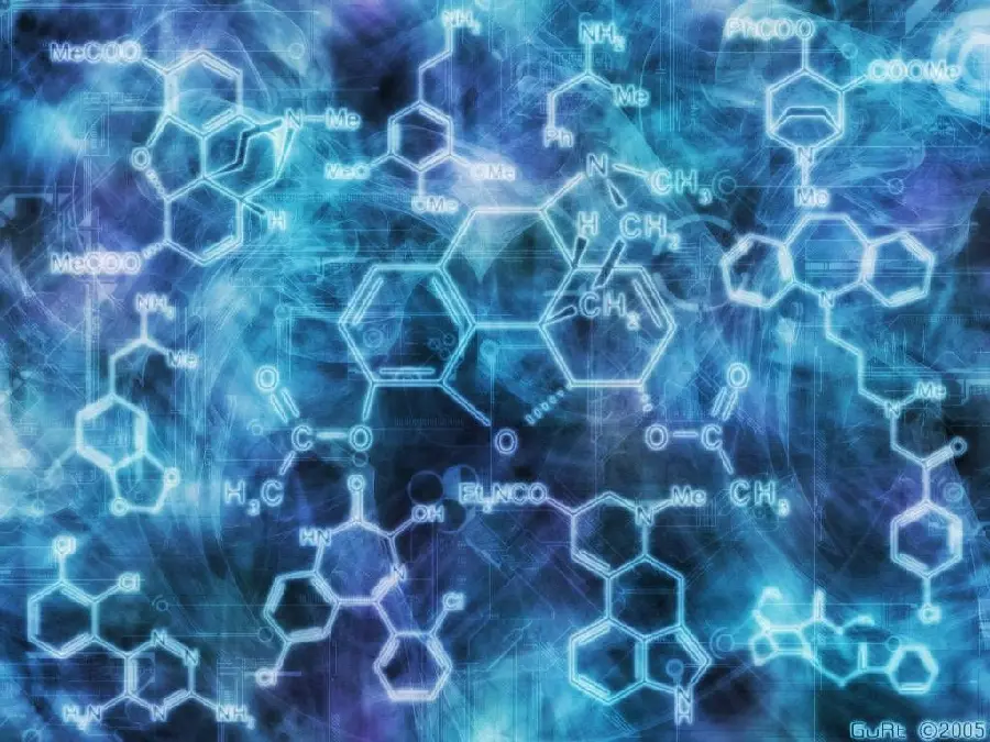 Beautiful Chemistry Graphic Photo for Students' Laptops