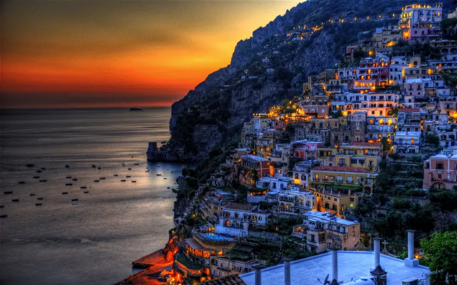 Amazing background of a beautiful sunset with high quality 