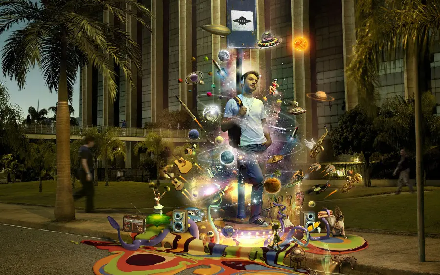 Picture of traveling through galaxies while listening to music for boys' profiles