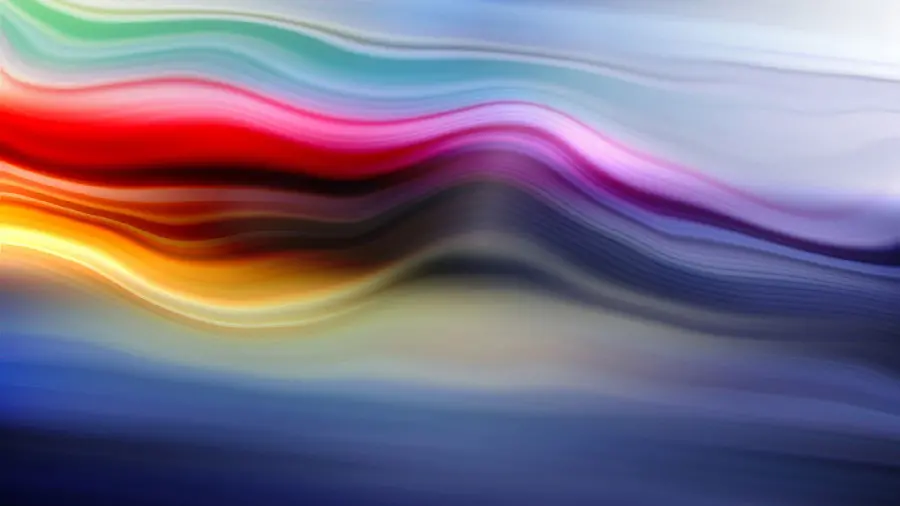 Free Download Colorful Waves Photo for Mac Background