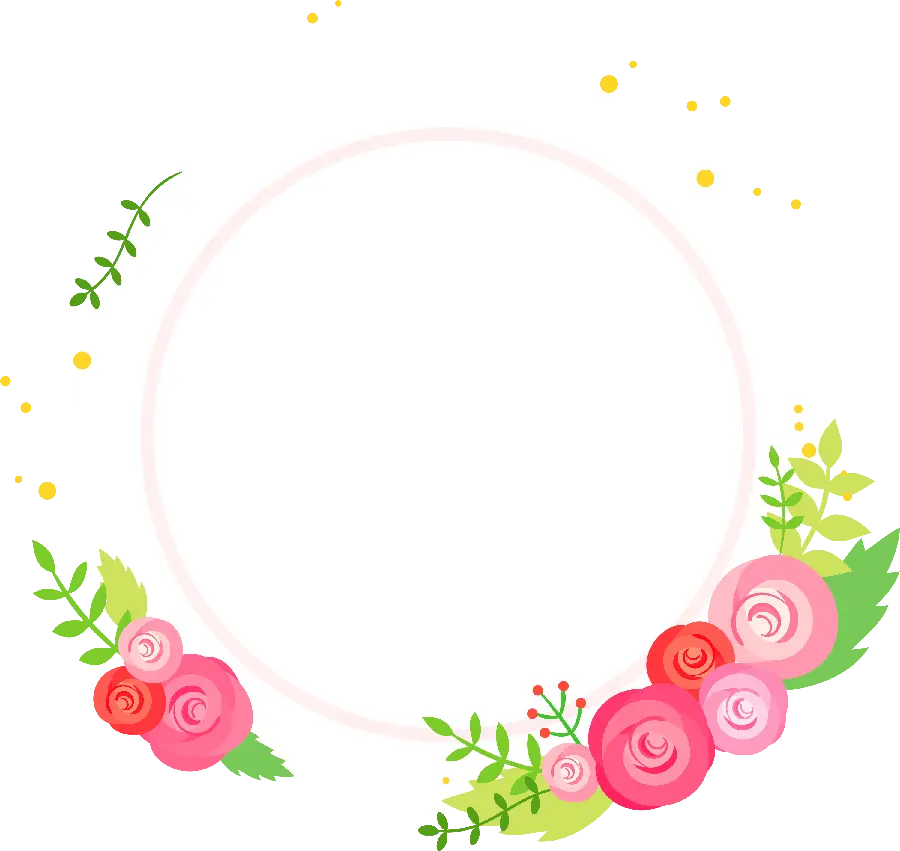 Circular background photo for profile