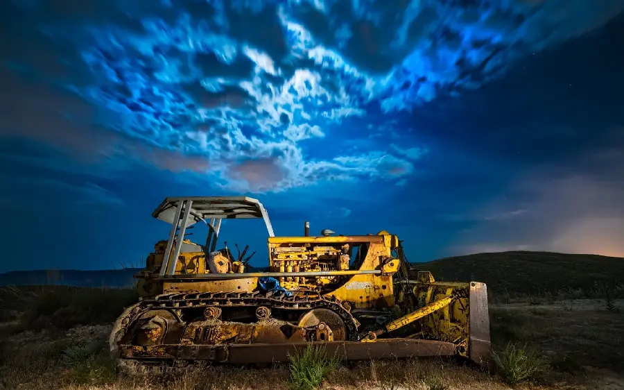 Bulldozer Wallpaper Download 4K