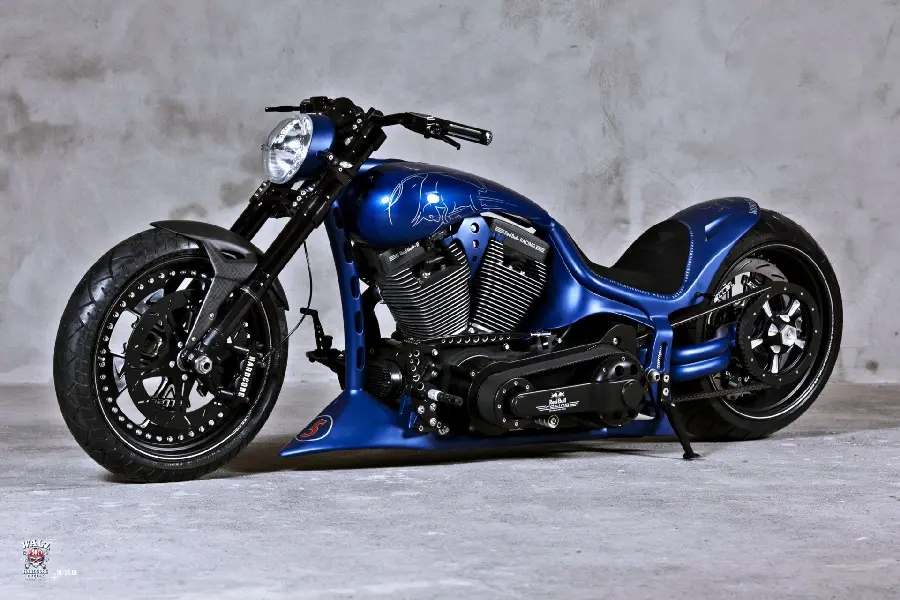 Red Bull's Cool Motorcycle Photo