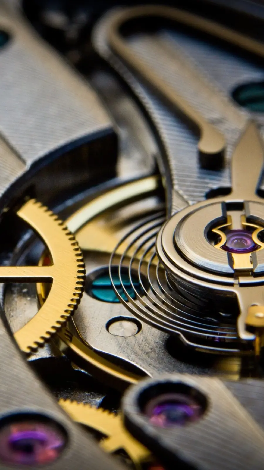 Full HD wallpaper of luxurious and colorful gears 