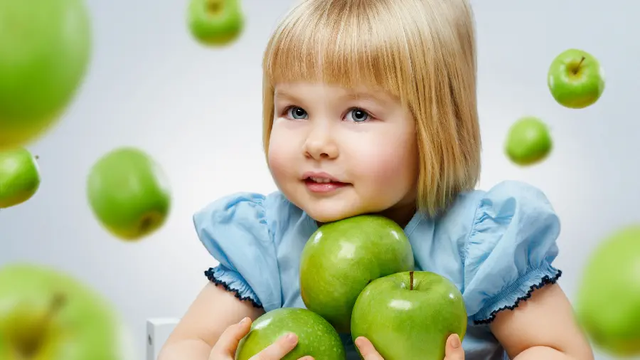 Photo of a foreign little girl