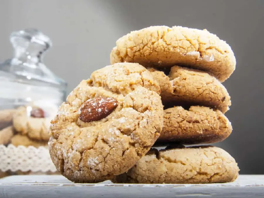 Very Delicious Almond Cookie in an HD View
