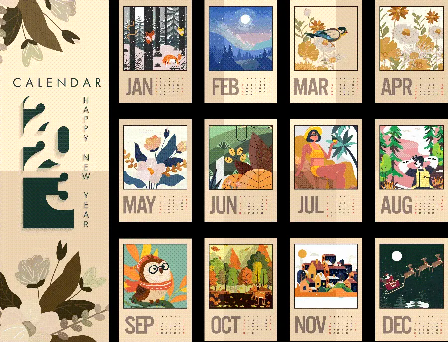 Very High Quality Calendar Photo 2023