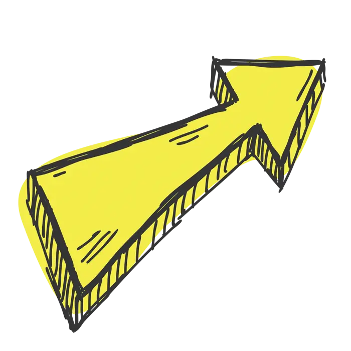 Photo of arrows for Photoshop in PNG format