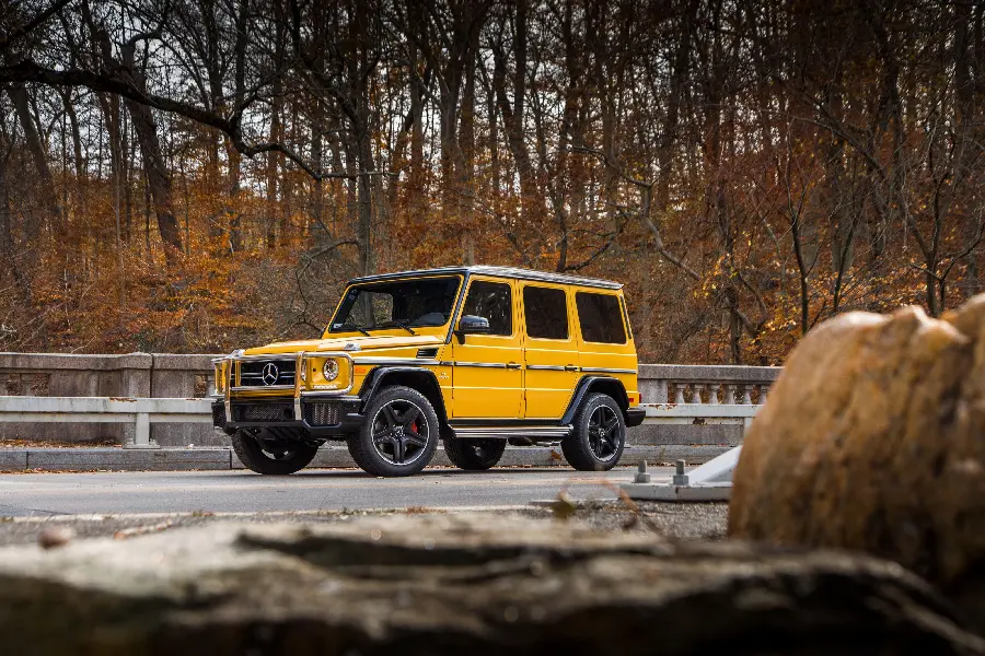 Photo of the beautiful view of the Mercedes-Benz G63