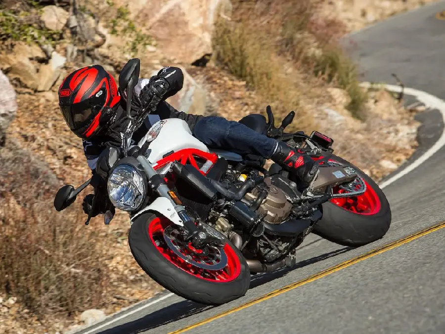 Red Rim Racing Motorcycle Photo