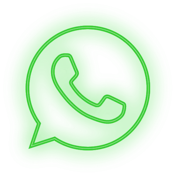 WhatsApp Neon Logo Yaba in png format and without background