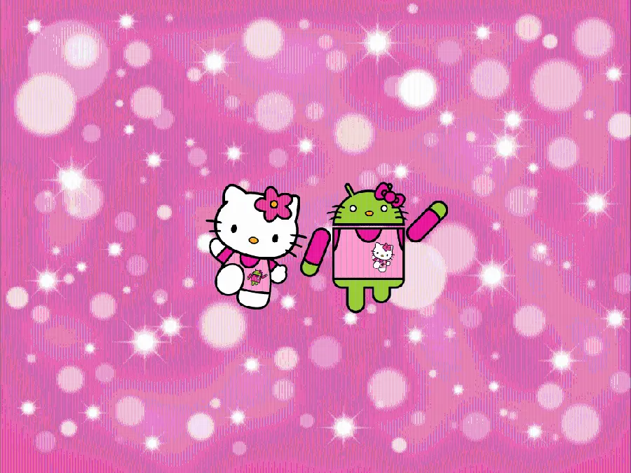 Pink Hello Kitty Wallpaper for Android