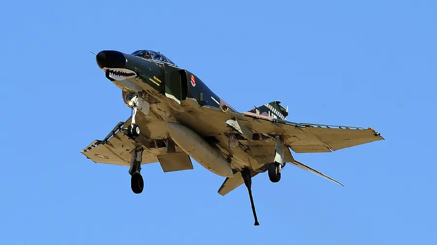 Download the beautiful and fast American fighter jet stock image in the sky