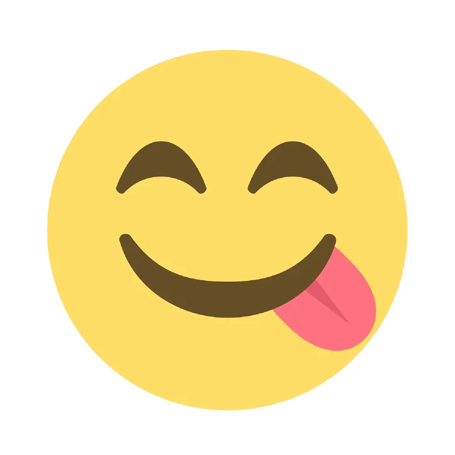 Download delicious emoji image in PNG format
