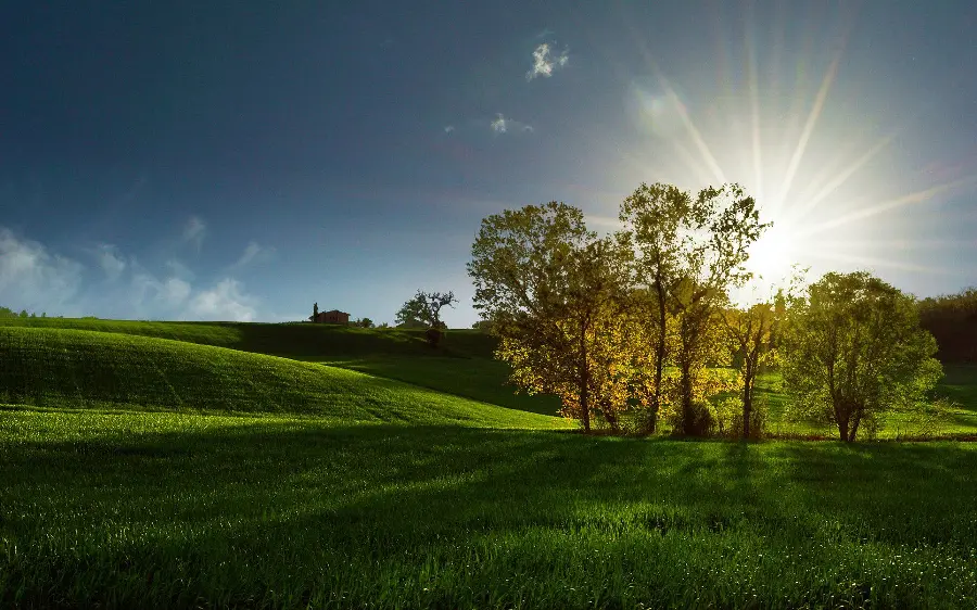 Beautiful and spectacular wallpaper of natural scenery and sunset in high quality