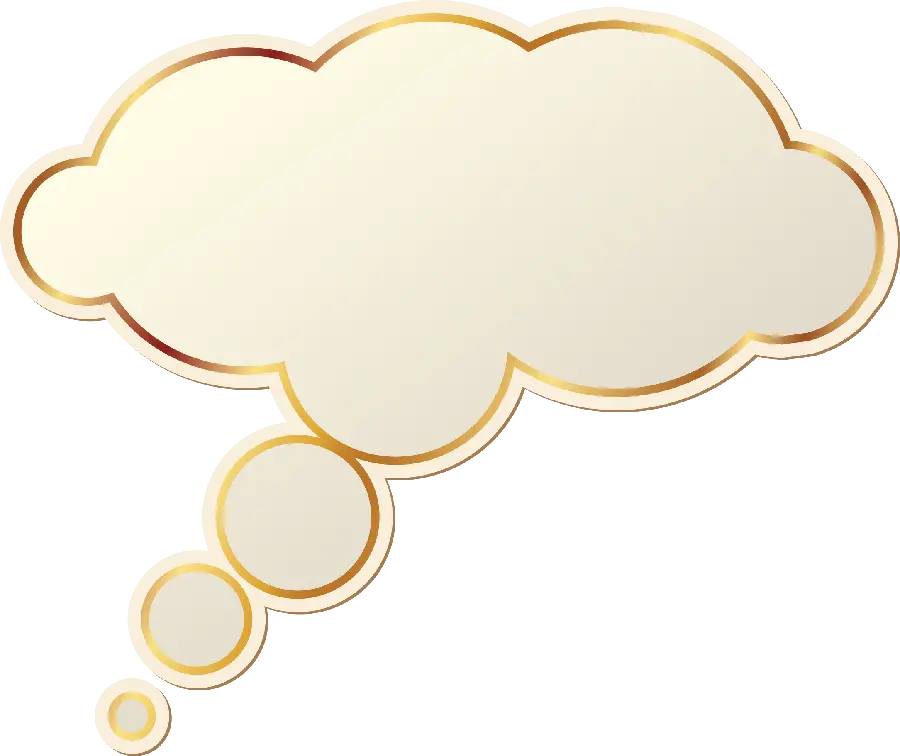 Stock and High Quality Thought Cloud Quote Bubble PNG