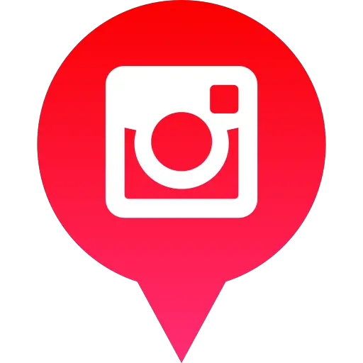 Download Instagram logo without background in red