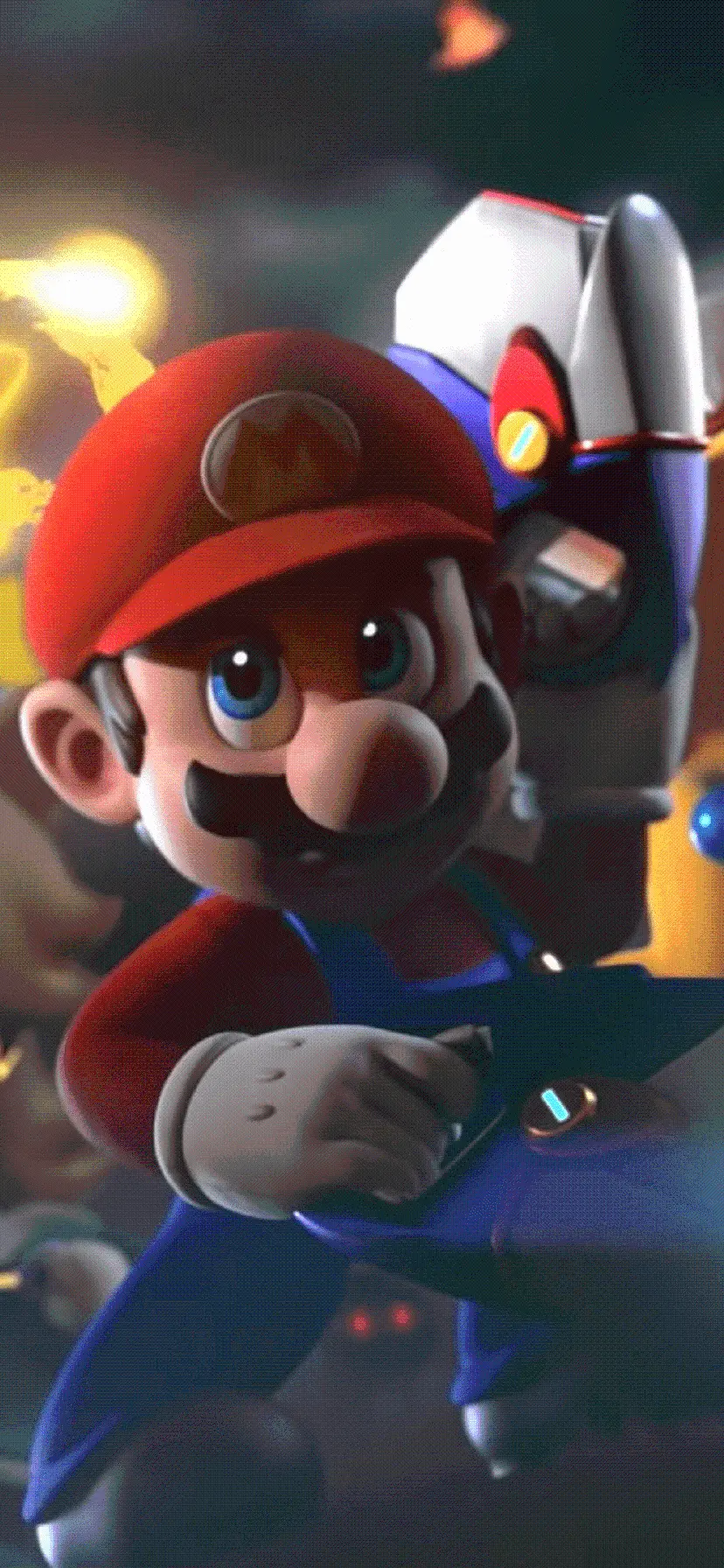 Photo of Mario or the clever mushroom eater in the Super Mario Bros cartoon