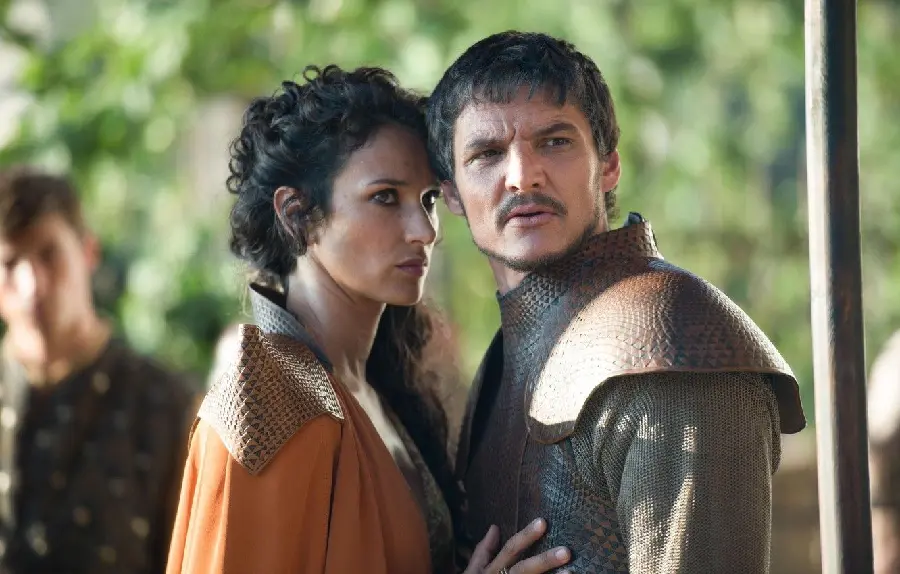 Pedro Pascal as Oberyn Nartell in the Game of Thrones series