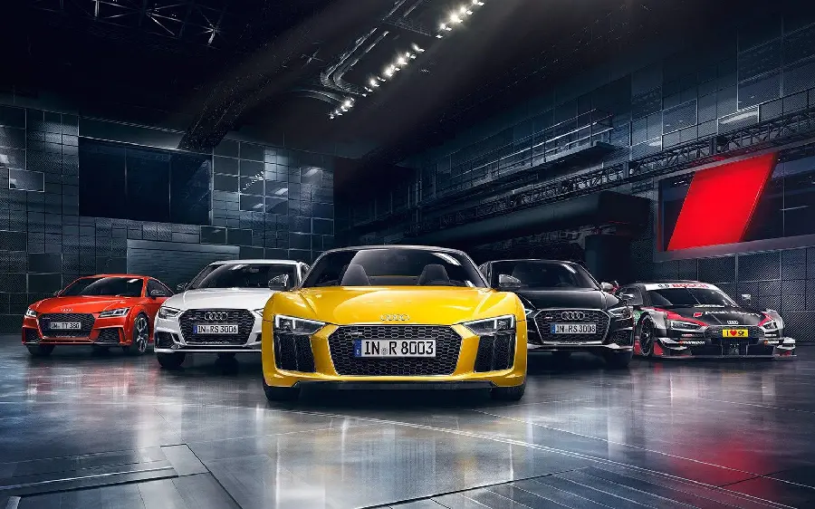 Photos of luxury Audi cars