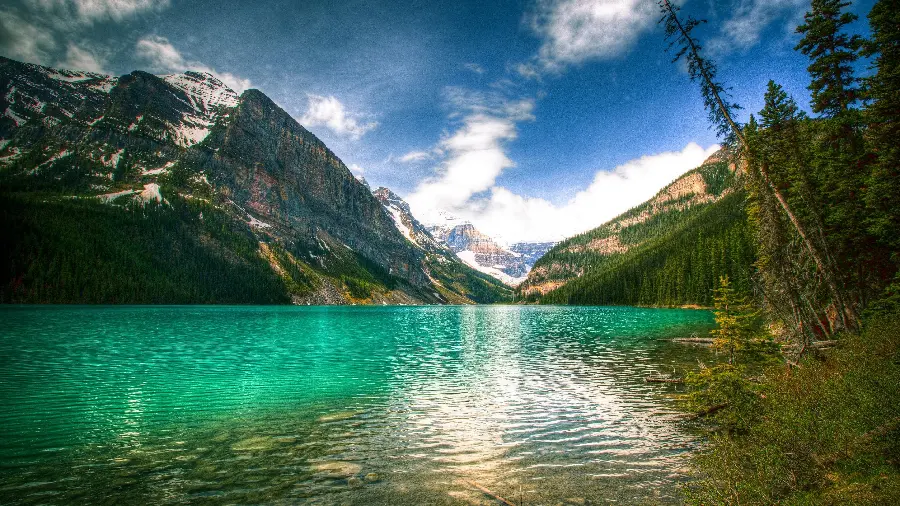 Free Download Vancouver Lake Canada Wallpaper HDR+