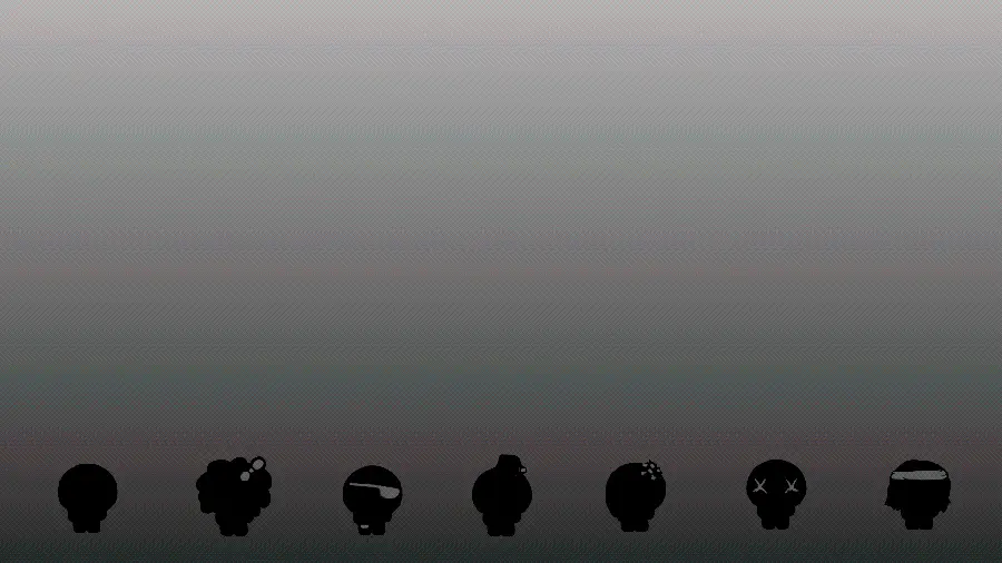 Special and funny minimalist background with a design of various figures