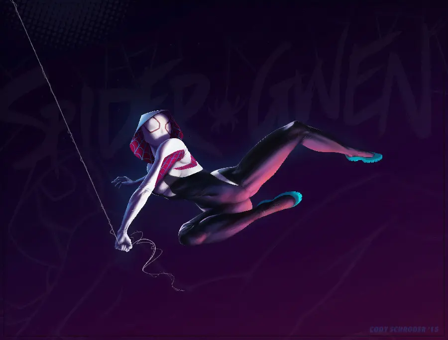 Very High Quality White Spiderman Photo Spiderwoman
