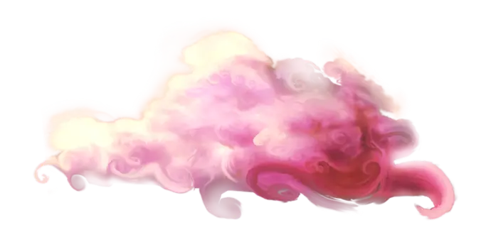 Free Download High Quality Cartoon Pink Cloud PNG Image
