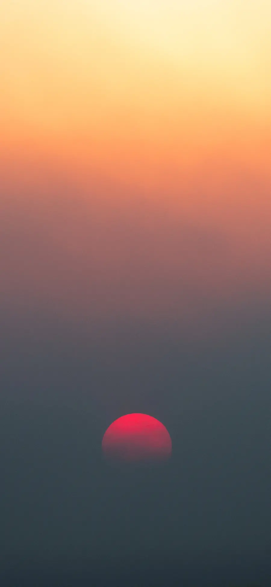 Amazing Sunset Gradient Image with Dream Quality