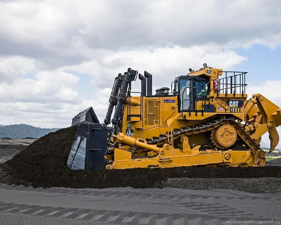 Download image of bulldozer in operation