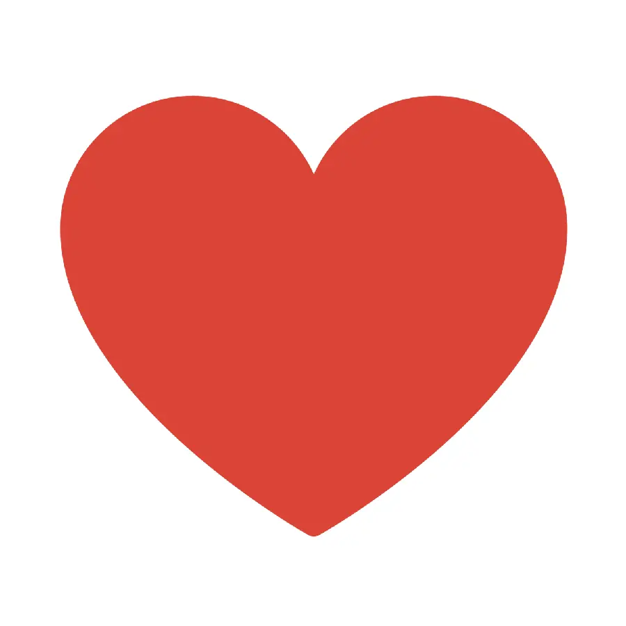 Download Heart Emoji Photo Red in PNG format