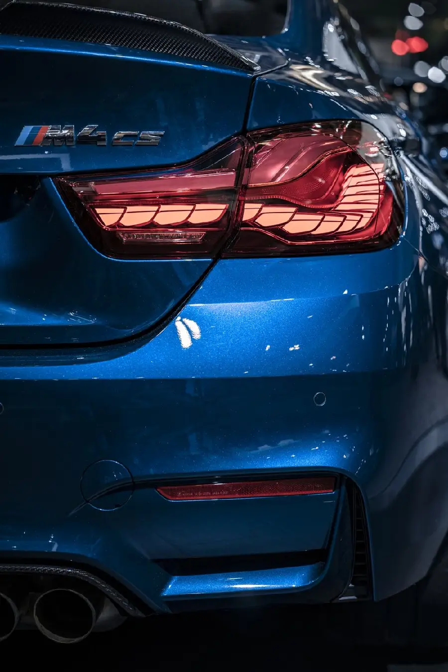 Beautiful photo of BMW light design