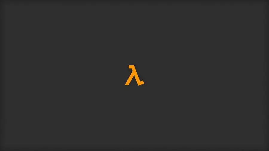 Simple and Stylish Wallpaper with the Lambda λ Symbol Suitable for Minimalists