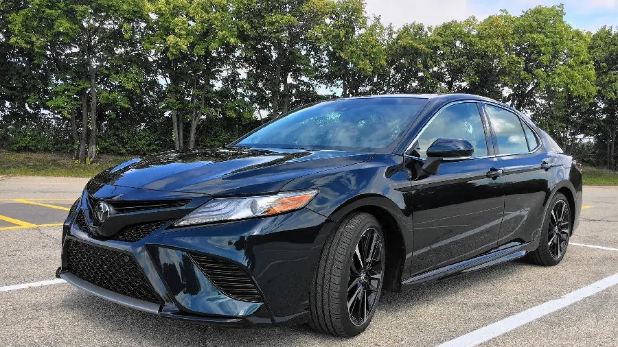 Photo of unique black Toyota Camry 