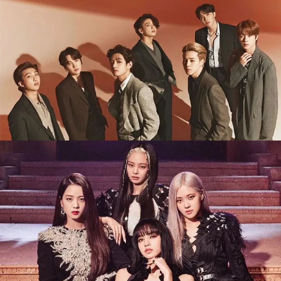Blackpink and BTS romantic photos and wallpapers 1402